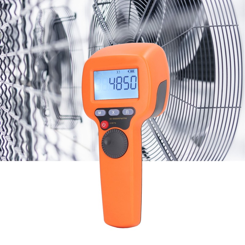 Digital Handheld Stroboscope High Accuracy Prevents Contact LED Flash Strobe