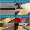Stainless Steel Toe Kick Cover, 6" x 102" Baseboard Plate,