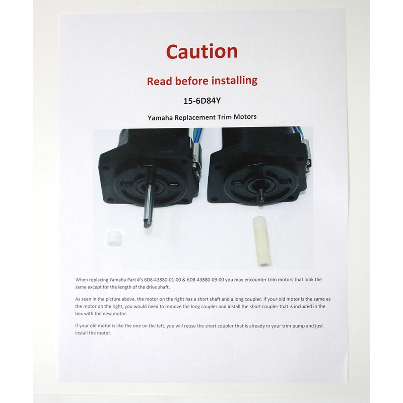 ELM Products Compatible with Yamaha Trim/Tilt Motor 75 90 HP