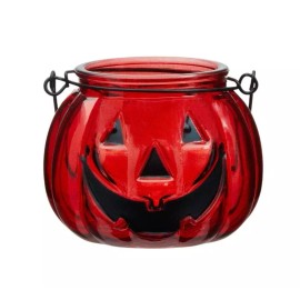 New Moon Beginnings Jack O Lantern Pumpkin Tealight Candle Holder