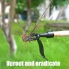 Steel Weed Puller Remover Plant Roots 4 Stainless Steel Claws