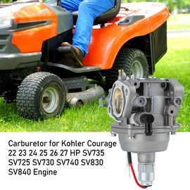 Carburetor for Kohler Courage 22 23 24 25 26 27 HP SV735 SV720 SV725 SV710 SV715 SV730 SV740 SV810 SV820 SV830 SV840 Lawn Mover with Fuel Pump 32-853-12-S 32-853-08-S 32-853-06-S 32-853-04-S