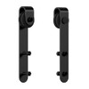 skysen Cabinet Sliding Barn Door Hardware Kit Super Mini Sliding