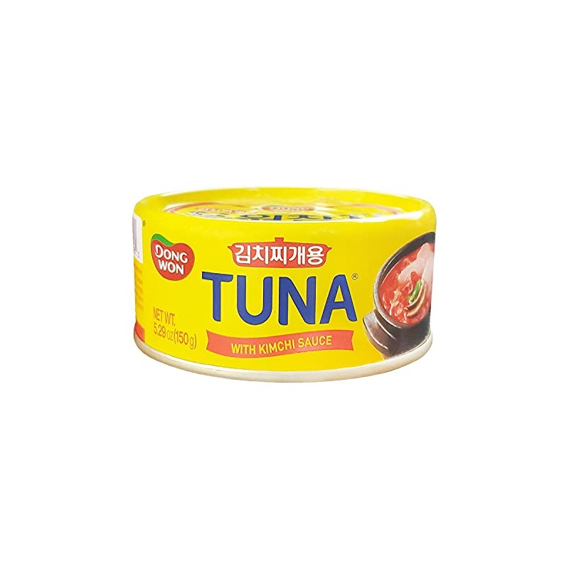 Dongwon Korean Tuna with Kimchi Sauce (4 Pack, Total of