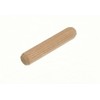 WOODEN DOWEL FLUTED PINS M6 6MM X 30MM ( pack of 20 )