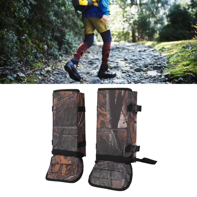 1 Pair Snake Gaiters Polyester Fiber Breathable Lightweight Snake Proof