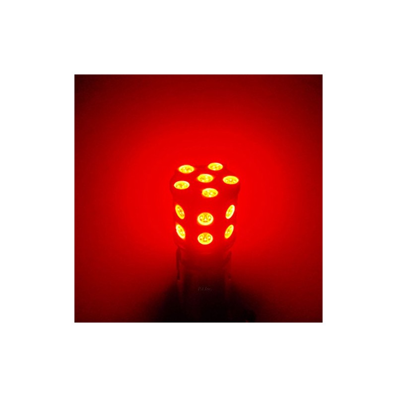 PA LED 2PCS 20SMD 1156 BAU15S Red Auto LED Bulb