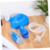 BIUDECO Portable Female Urinal Bottle with Integrated Handle and Threaded