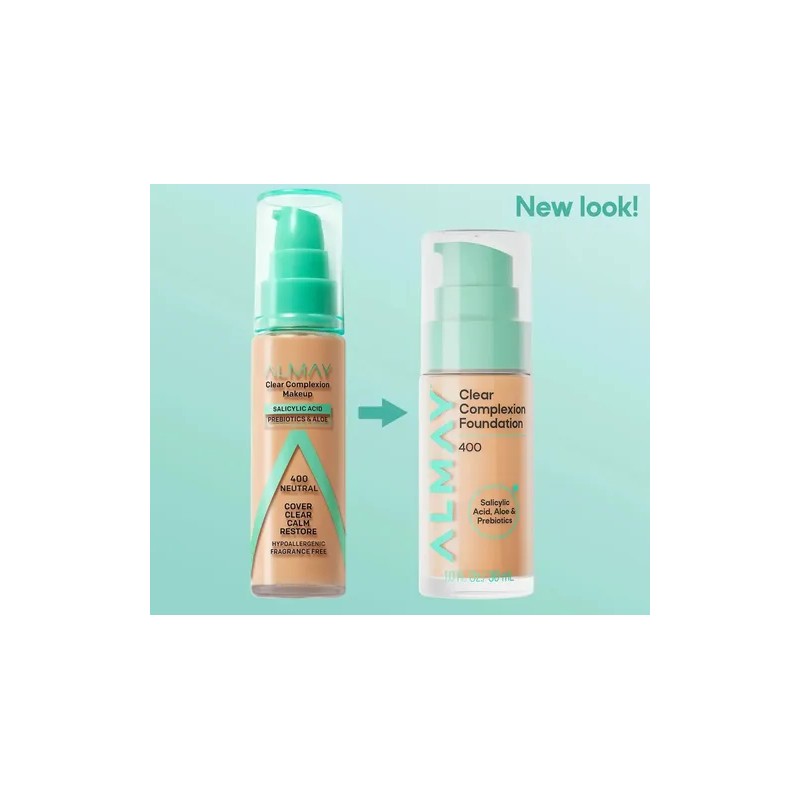 Base De Maquillaje Almay Clear Complexion Tono 700