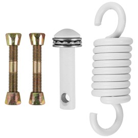 BESPORTBLE 1 Set Heavy Duty Egg Chair Spring Hook: Swing Hangers Hooks with Pin Extension Spring Chair Accessories Parts for Outdoor Garden
