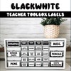 42 Pieces Teacher Toolbox Labels Tool Box Storage Label Classroom