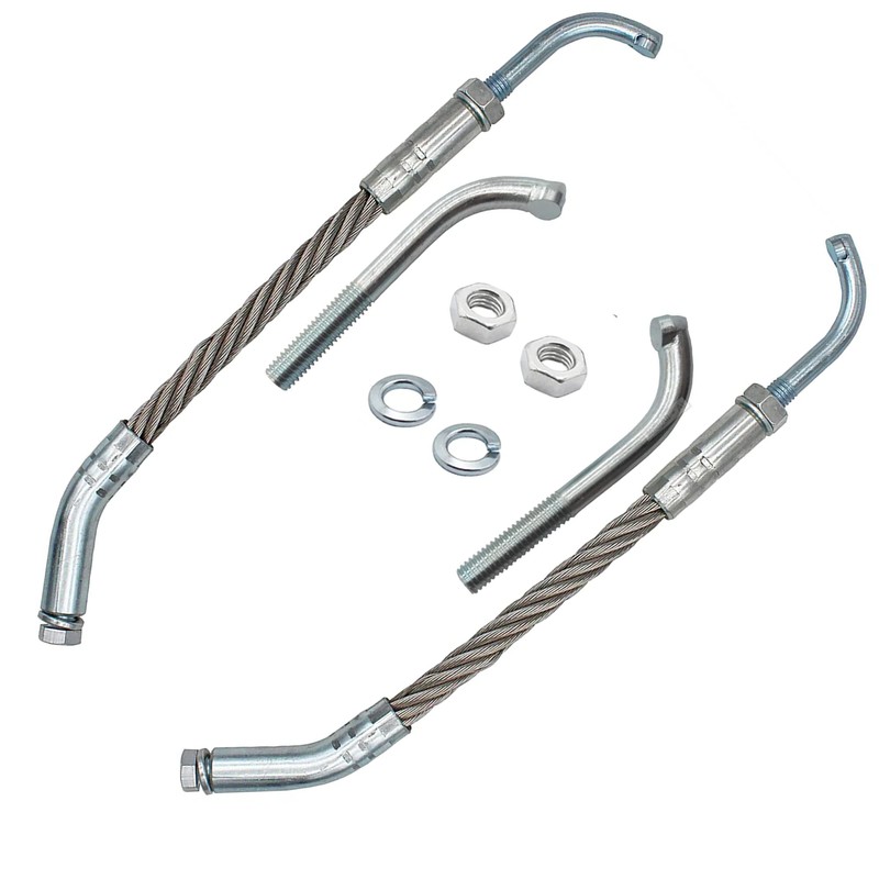 Feather butterfly For snowmobile ice scratchers (Right+Left) 1201-DF Carbide Ice