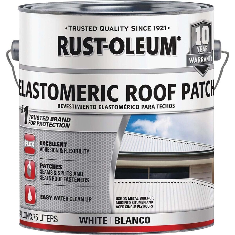 Elastomeric Sealant,0.9 gal.,White