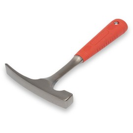 QLT BY MARSHALLTOWN Brick Hammers, QLT Brand, 279mm Length, 20 Ounce Weight, Solid Steel w/Soft Grip Handle, BHS720