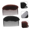 NOLITOY 4pcs Hair Bun Maker Insert Comb Beehive Hair Styler