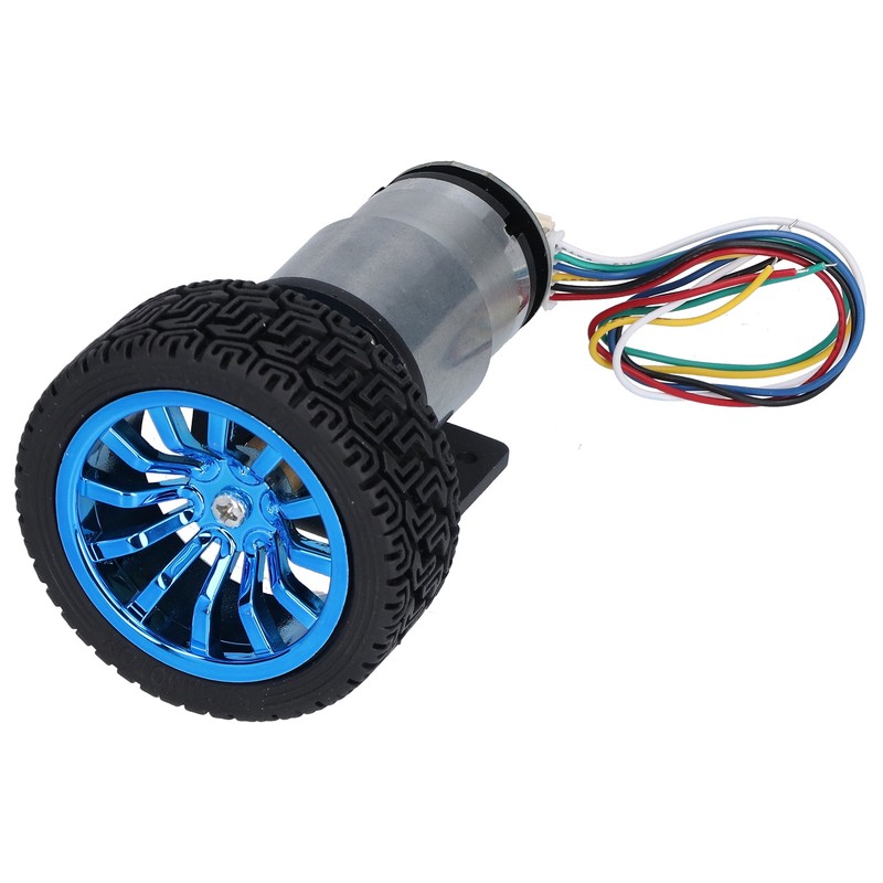 Encoder Motor Set Kit 6mm Shaft with Mounting Bracket for
