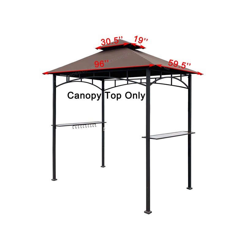APEX GARDEN Replacement Canopy Top CAN ONLY FIT for Model