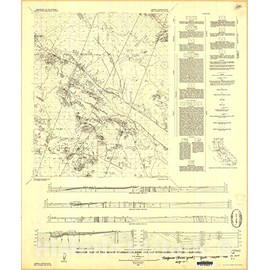 Historic Pictoric Map : Geologic map of The Boron Quadrangle, Kern and San Bernardino Counties, California, 1958 Cartography Wall Art : 20in x 24in