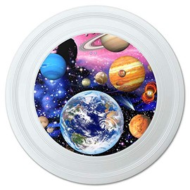 GRAPHICS & MORE Planets Solar System Earth Nebula Novelty 9" Flying Disc