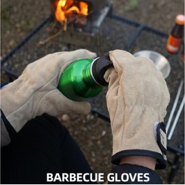 BBQ Gloves Camping Heat Resistant Gloves Oven Safe BBQ / 바베큐 글러브 캠핑 내열 장갑 오븐 안전 BBQ