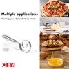 OYV Seamless Dough Whisk, 18/10 Stainless Steel Danish Dough Wisk,