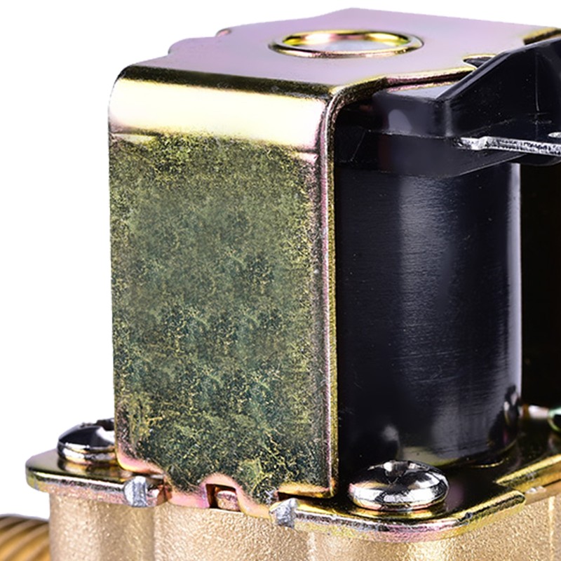 3/4" DC 24V Normally Closed Brass Electric Solenoid Magnetic Valve