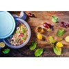 Kigima Hefeteigschüssel Rührschüssel Bowleschüssel Salatschüssel Grün