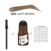 Eyebrow Stamp, Eyebrow Stencil, Eyebrow Stamp, Eyebrow Tattoo, 10 Sets