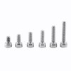 120pcs 304 Stainless Steel M4 Hex Socket Cap Screws 6mm