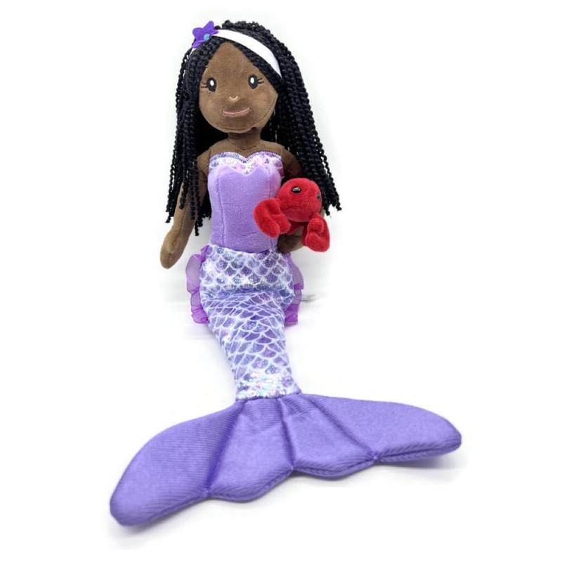 The Petting Zoo Mermaid Doll with Lobster Stuffed Animal, Gifts