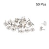 sourcing map Upholstery Nails Tacks 9.5mmx10mm Flat Head Furniture Nails