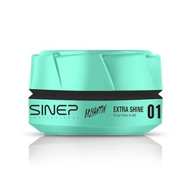 Sinep Brillantine Hair Wax, 150 ml, Extra Shine, Frizz-Free, for Silky, Straight Hair