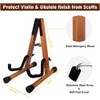 Neboic Violin Stand, Ukulele stand, Wooden Banjo Stand, Violin Stand