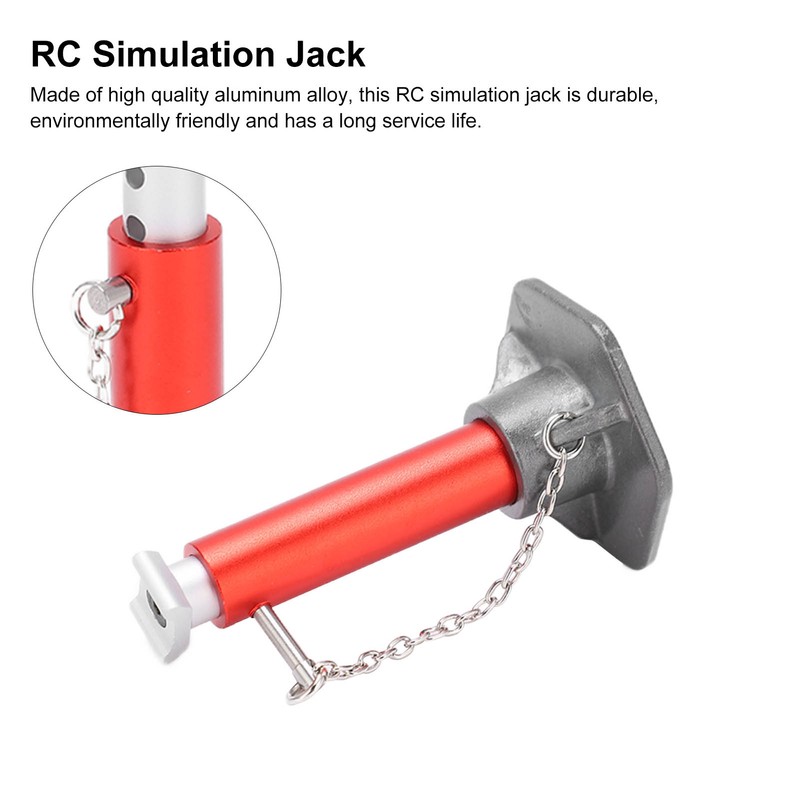 RC Simulation Jack 6T Adjustable Aluminum Alloy RC Lifting Jack