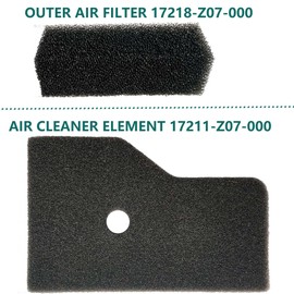 Air Outer Filter Cleaner Element for Honda Generator EB2000IT1 EB2200IT EU2000I EU2000IK1 EU2000IT1 EU2200IT Re 17218Z07000