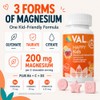 Val Magnesio para Ni?os, Magnesio de Alta Absorci?n para Calma