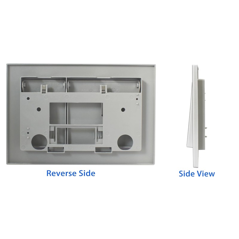 Dual-Flush Actuator Plate Toilet Flush Actuator Plate with Dual ButtonsIn
