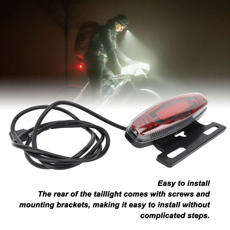 Bike Tail Light LED Bright Bicycle Rear Cycling Safety Flashlight