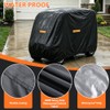Heavy Duty 840D Mobility Scooter Cover Waterproof (BLACK, L(49 x