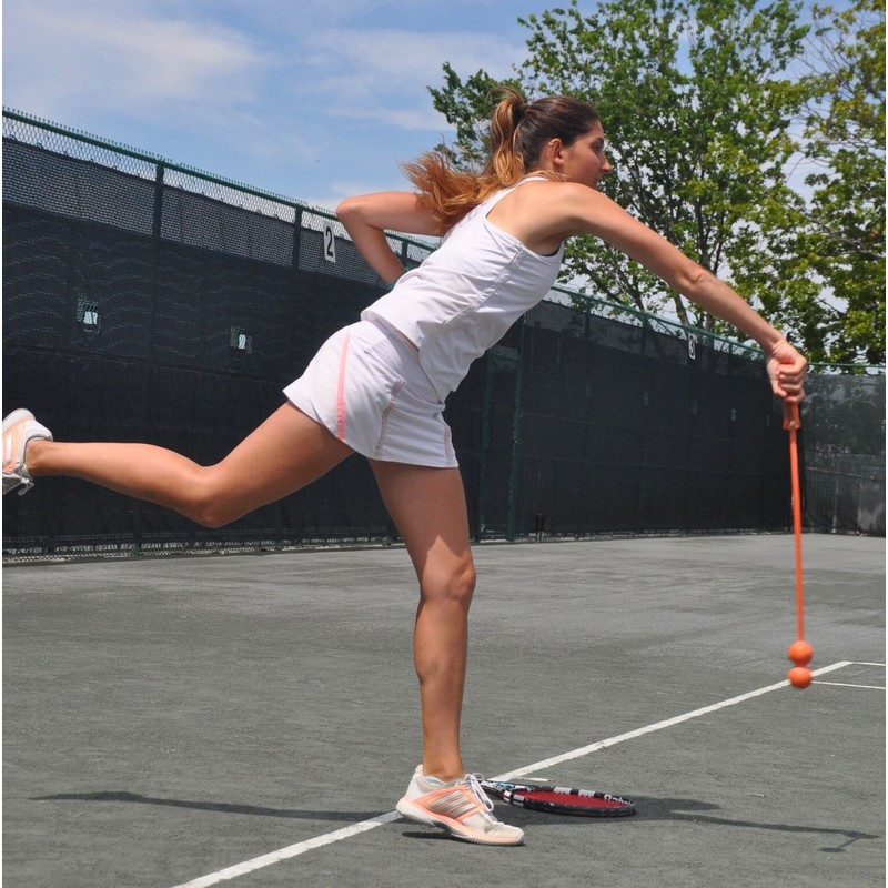 The Total Serve ServeMaster 1-Ball Tennis Serve Trainer and Swing