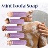 Baudelaire Exfoliating Mint Loofa Soap - Natural Fragrance - Hydrating