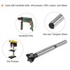 sourcing map Forstner Drill Bit 19mm / 3/4" K30/C1 Tungsten