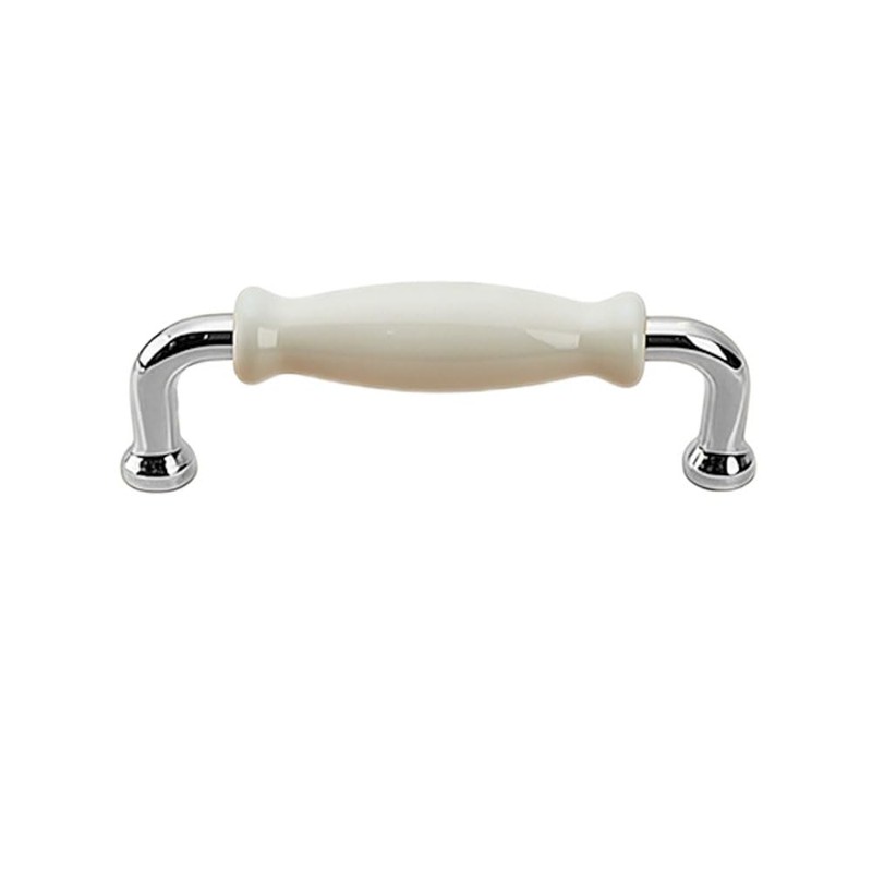 SENRISE 5 Pack Zinc Alloy Cabinet Handles, 3.77" (96mm) Hole