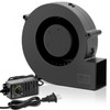 AmRunJe 140mm x 40mm Blower Fan with AC 110v 120v