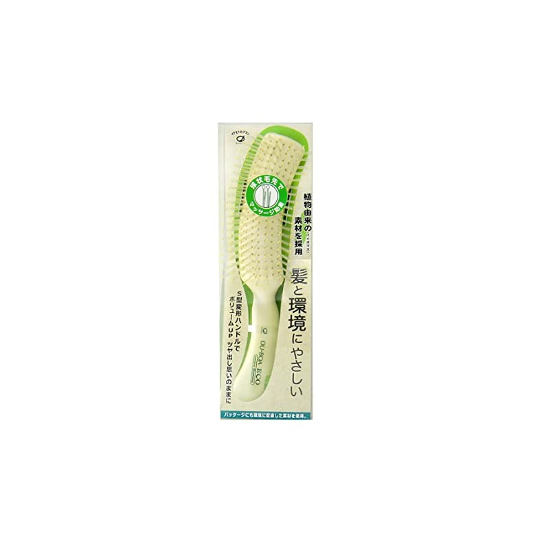 Ikemoto Hakko Industries DE1200 S-Shaped Hair Care Brush, W 2.2
