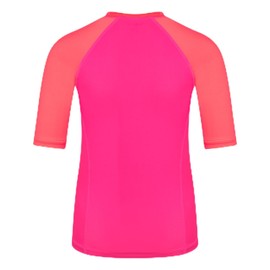 Trollkids Kids Kvalvika T, Bright pink, 164