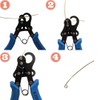 One-Step Looper (2.25mm) Eye Pin Easily Creates 9 Pins