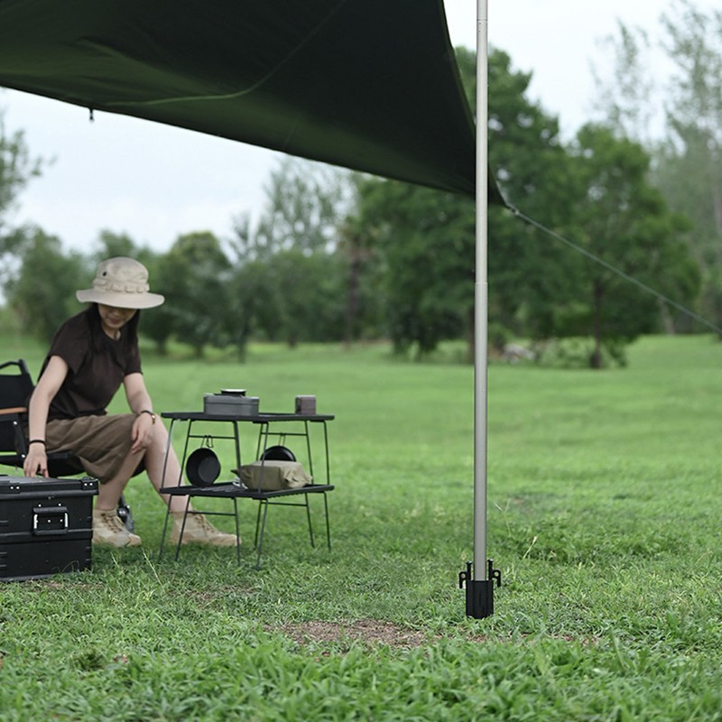 Camping Tent Rod Holder Portable Outdoor Awning Canopy Pole Holder