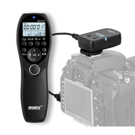 Radio Timer Remote Shutter Release AX-5 RR100 e.g. X-100F XT-20 X-T4 X-T3 X-T2 X-T1 X-E2 X-Pro 2 X-100T X-70 X-30 Series Bulb Delay Focusing