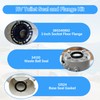 RV Toilet Seal and 3" Socket Floor Flange Kit for